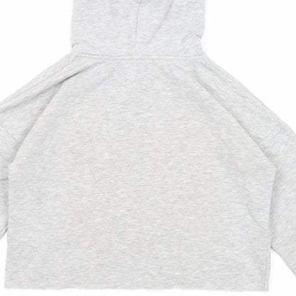 Candy Couture Girls Grey Cotton Pullover Hoodie Size 14 Years Pullover - Mon Cherie