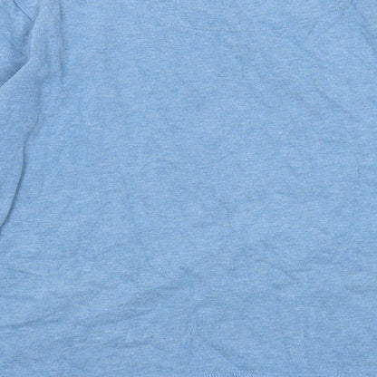 John Lewis Boys Blue Cotton Pullover Sweatshirt Size 12 Years Pullover - Venice