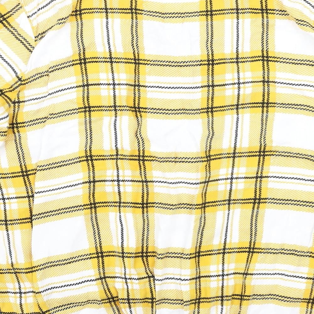 Womens UK Size 16 Select Yellow Basic Blouse
