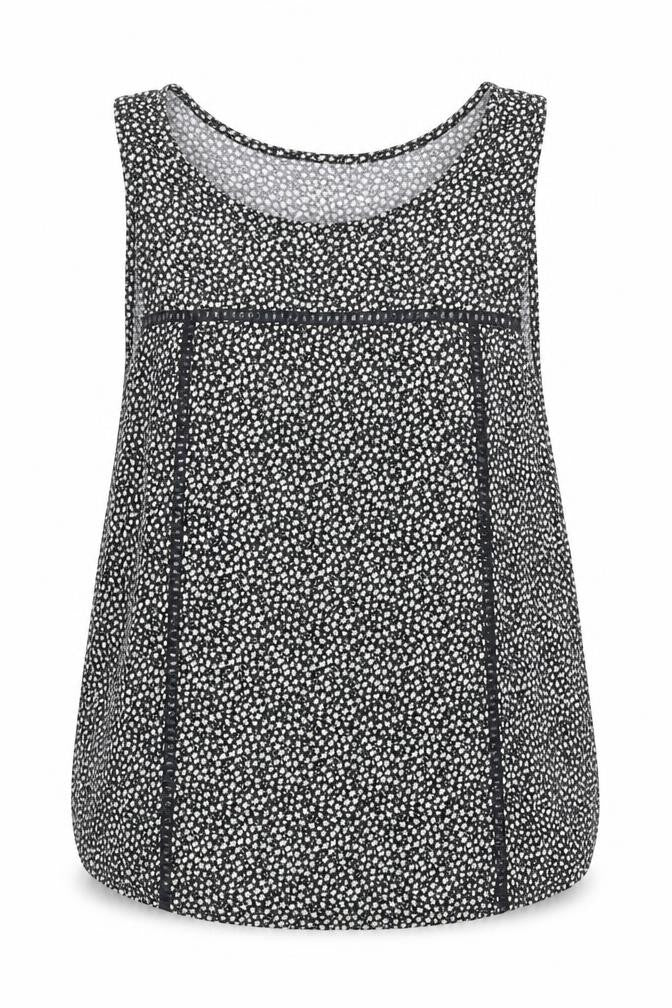 Womens UK Size S H&M Black Basic Tank