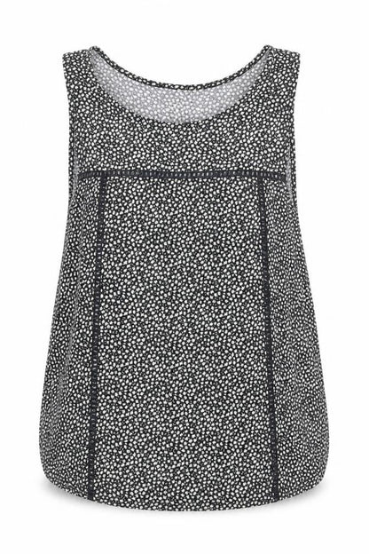 Womens UK Size S H&M Black Basic Tank