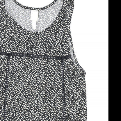 Womens UK Size S H&M Black Basic Tank
