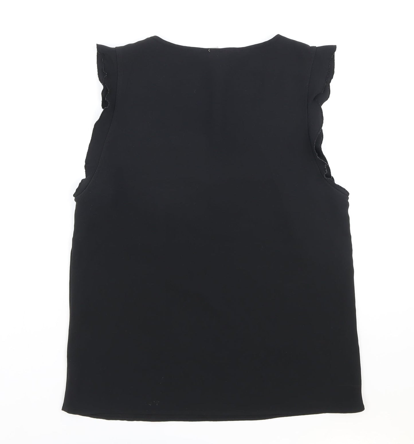 Womens UK Size 6 H&M Black Basic Tank