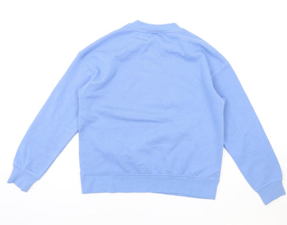 Womens UK Size XS Disney Blue Pullover Sweatshirt
