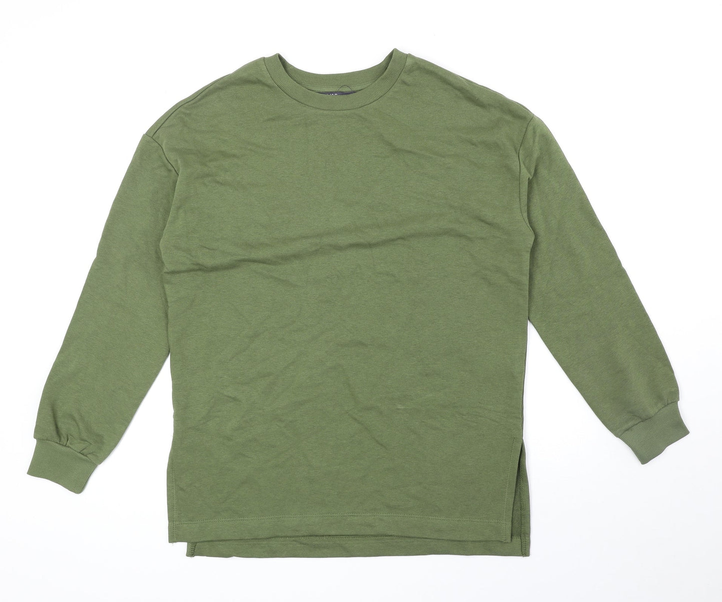 Womens UK Size 8 Marks and Spencer Green Pullover Sweatshirt