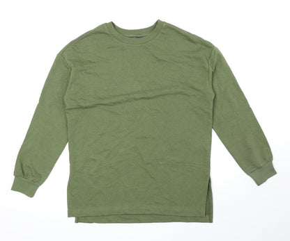 Womens UK Size 8 Marks and Spencer Green Pullover Sweatshirt