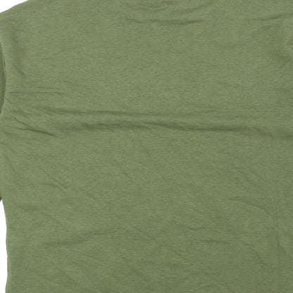 Womens UK Size 8 Marks and Spencer Green Pullover Sweatshirt