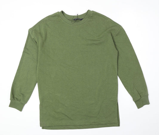Womens UK Size 6 Marks and Spencer Green Pullover Sweatshirt