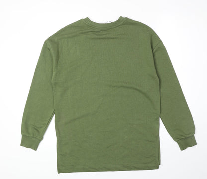 Womens UK Size 6 Marks and Spencer Green Pullover Sweatshirt
