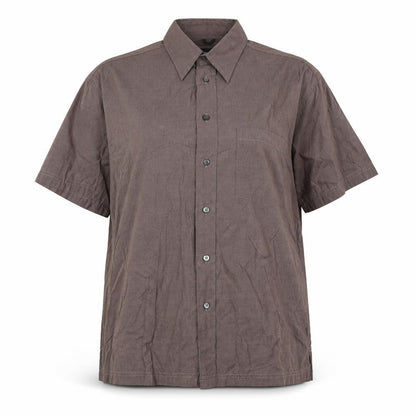 Womens UK Size 16 Kenneth Cole Brown Basic Button-Up