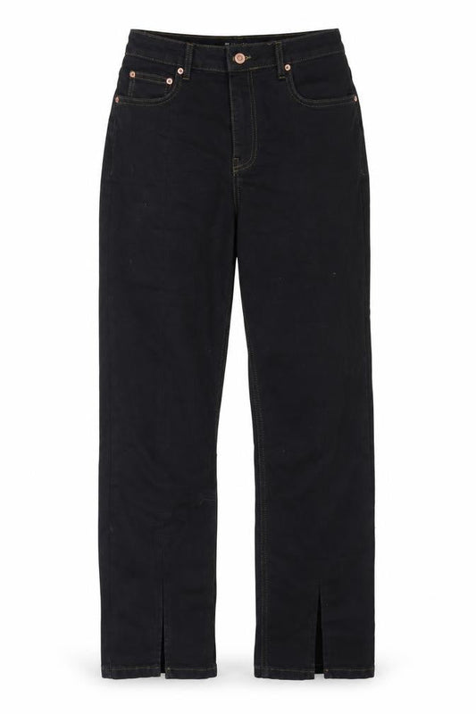 Womens UK Size 28 in ASOS Regular Fit Straight Black Jeans