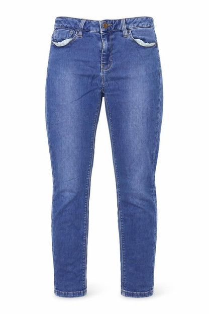 Womens UK Size 12 Waredenim Regular Fit Skinny Blue Jeans