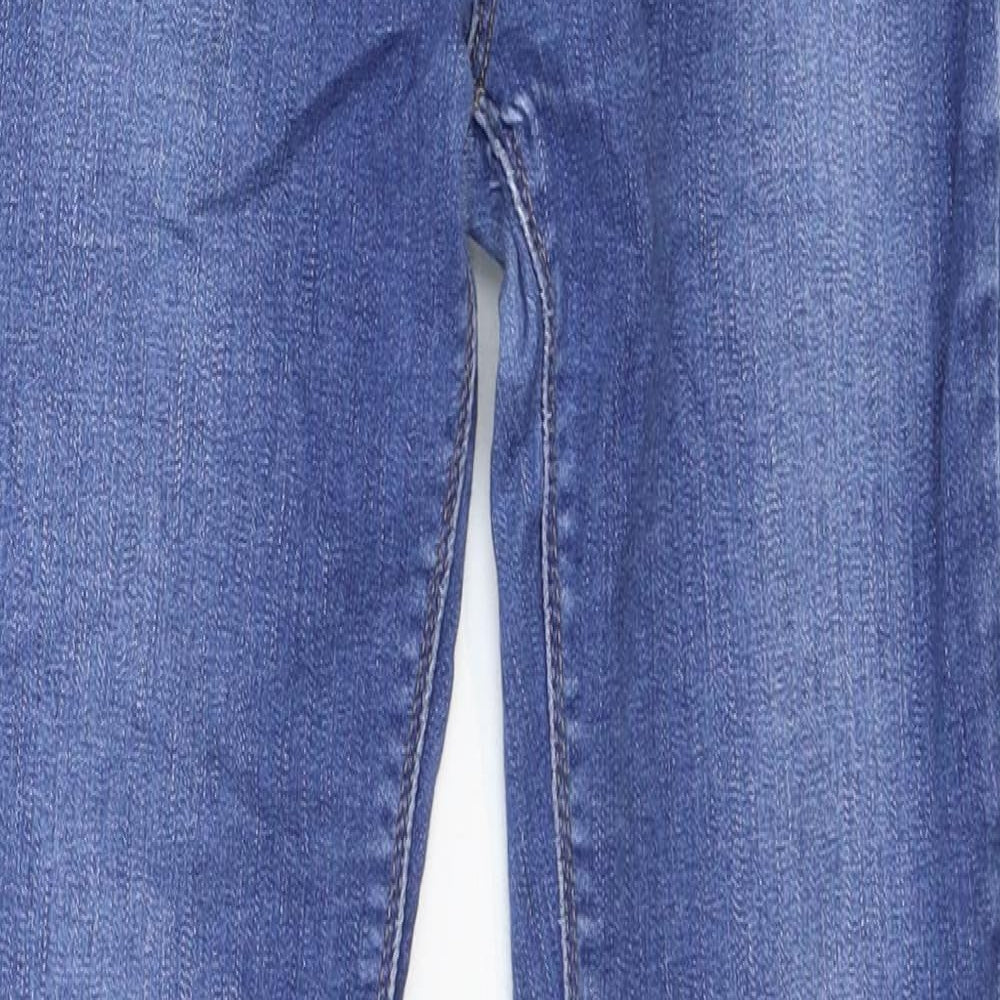 Womens UK Size 12 Waredenim Regular Fit Skinny Blue Jeans