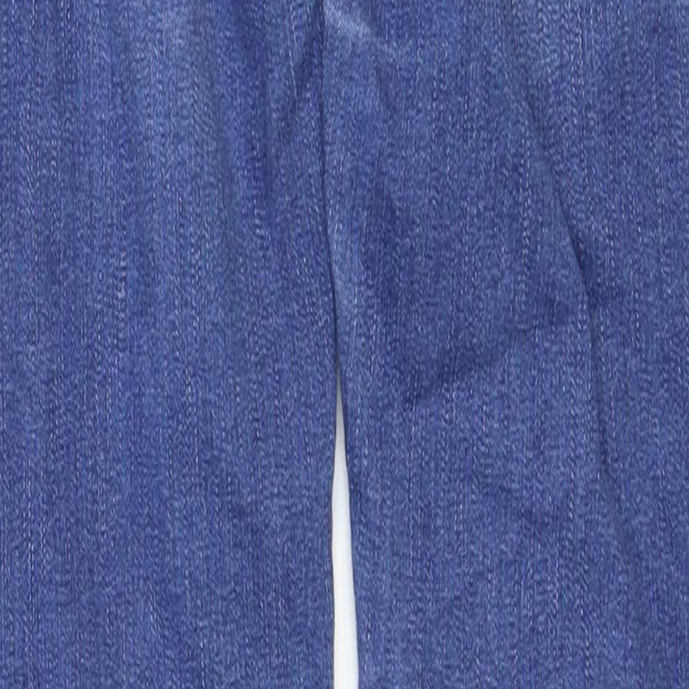 Womens UK Size 12 Waredenim Regular Fit Skinny Blue Jeans