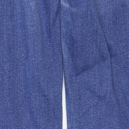Womens UK Size 12 Waredenim Regular Fit Skinny Blue Jeans
