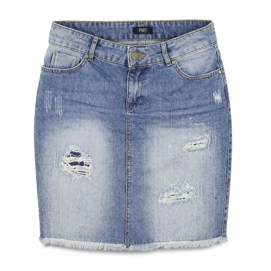 Womens UK Size 30 in F&F Straight & Pencil Denim Skirt