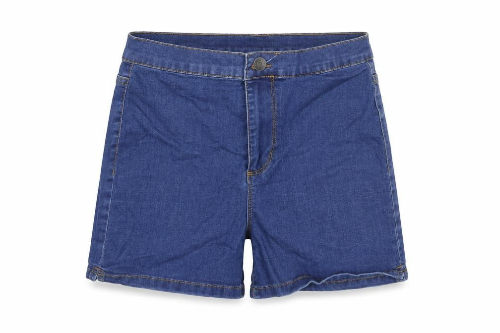 Womens UK Size 10 Denim & Co. Regular Fit Mom Shorts