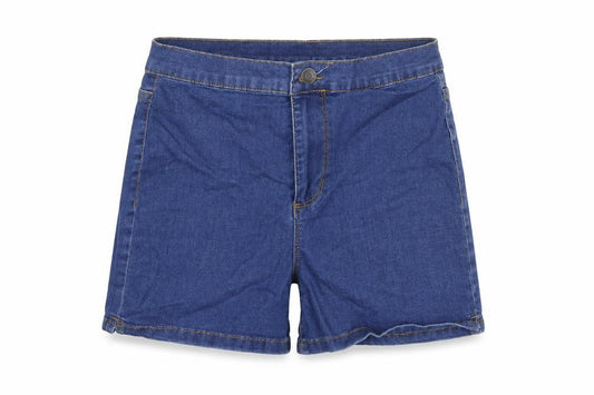 Womens UK Size 10 Denim & Co. Regular Fit Mom Shorts