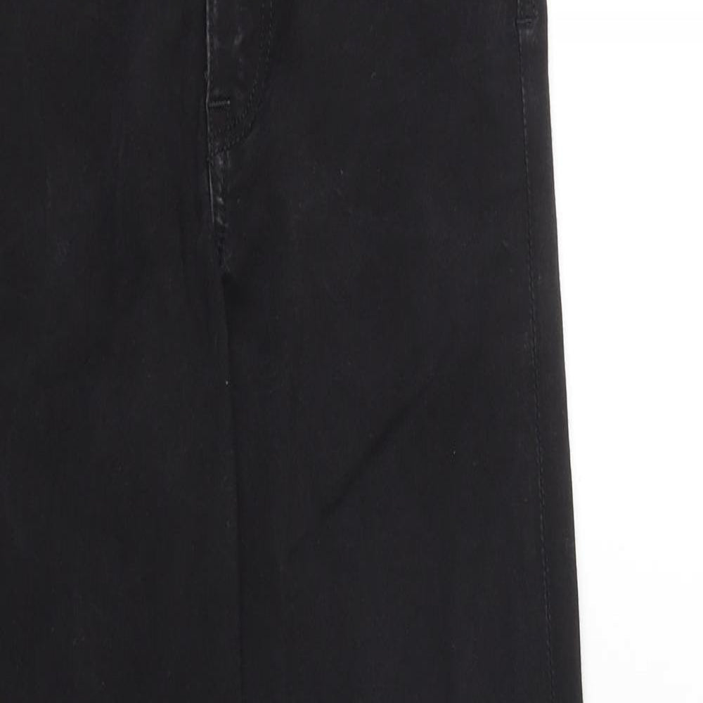 Womens UK Size 27 in H&M Slim Fit Skinny Black Jeans