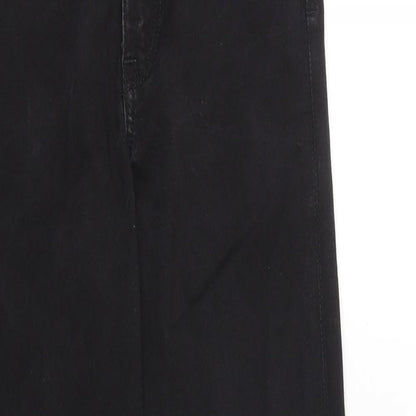 Womens UK Size 27 in H&M Slim Fit Skinny Black Jeans