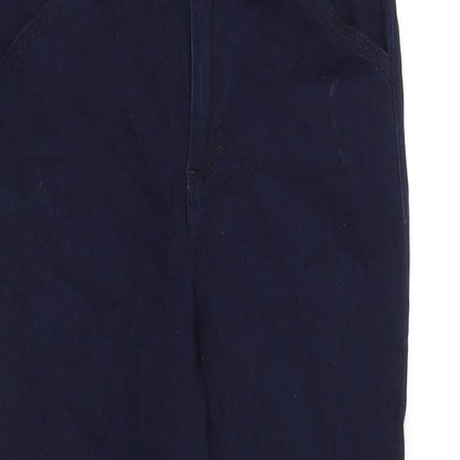 Oasis Womens Blue Cotton Skinny Jeans Size 10 L24 in Regular Zip