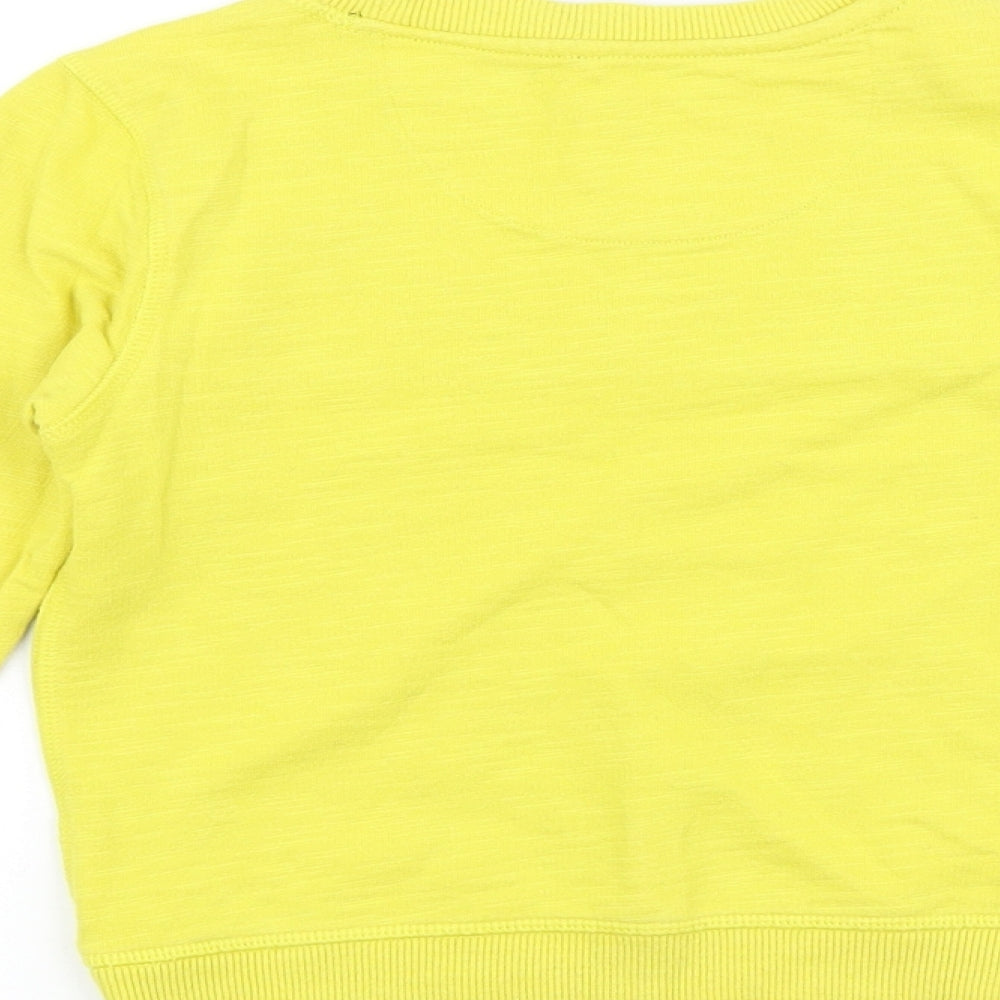 urban ocean Boys Yellow 100% Cotton Pullover Sweatshirt Size 2-3 Years Pullover - Surfer