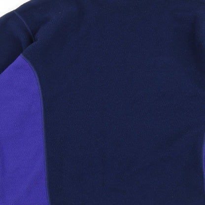 Ronhill Womens Purple Colourblock Polyester Pullover Sweatshirt Size L Pullover