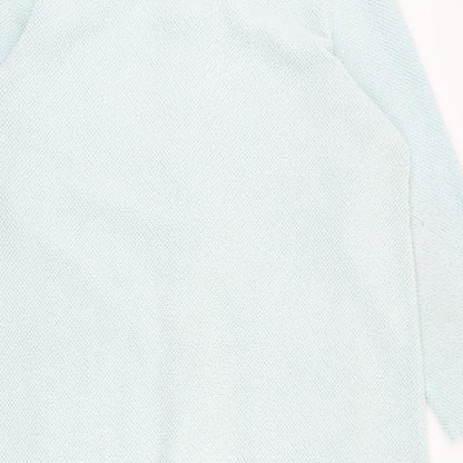 Womens UK Size 16 Marks and Spencer Blue Overcoat