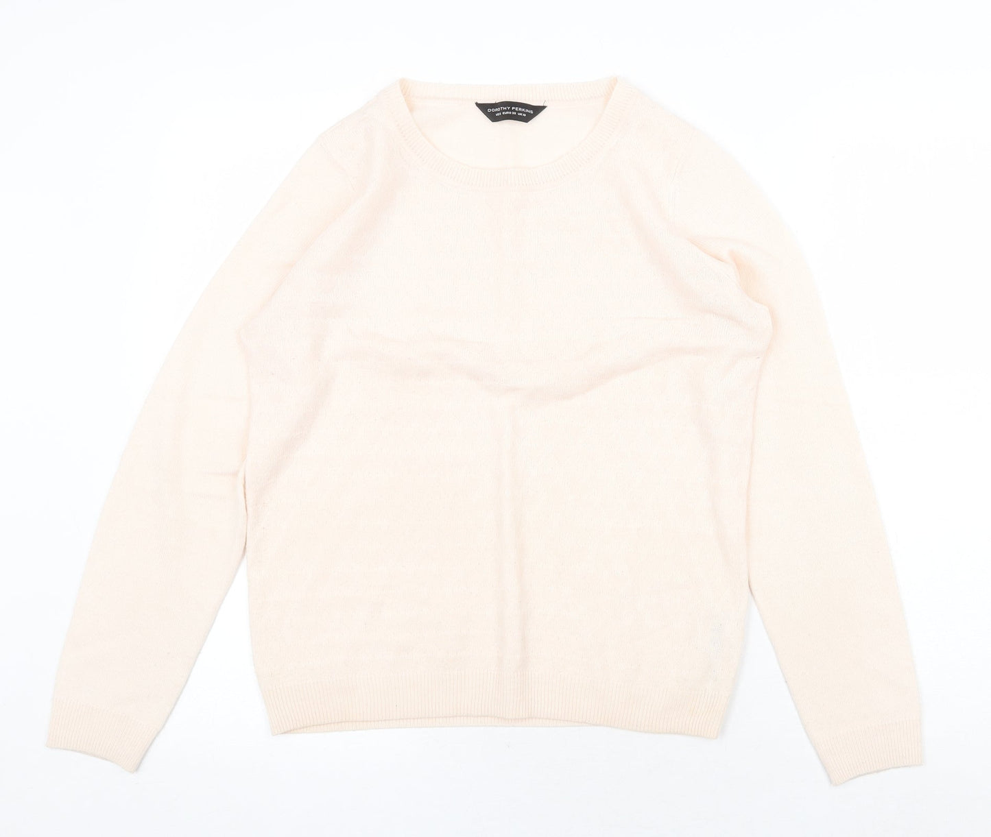 Womens UK Size 10 Dorothy Perkins Pink Pullover Jumper