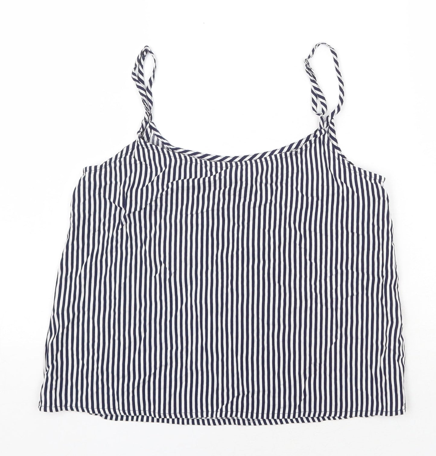 Womens UK Size 4 H&M Blue Camisole Tank