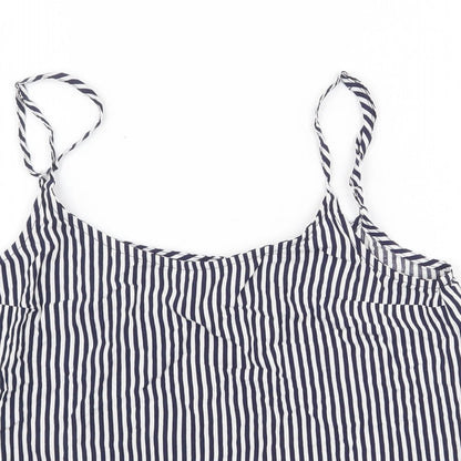 Womens UK Size 4 H&M Blue Camisole Tank