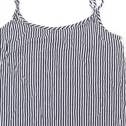 Womens UK Size 4 H&M Blue Camisole Tank