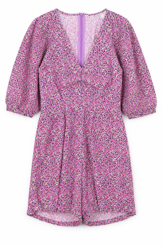 Womens UK Size XS Zara One-Piece Pink Playsuit