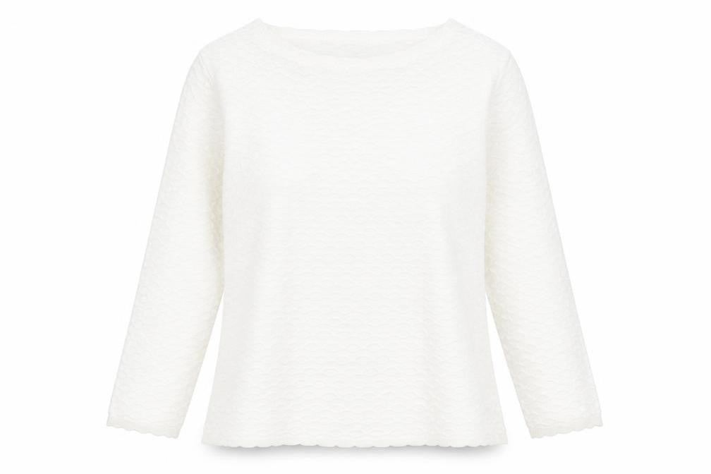 Womens UK Size 10 Bonmarché White Pullover Jumper