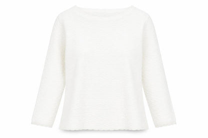 Womens UK Size 10 Bonmarché White Pullover Jumper