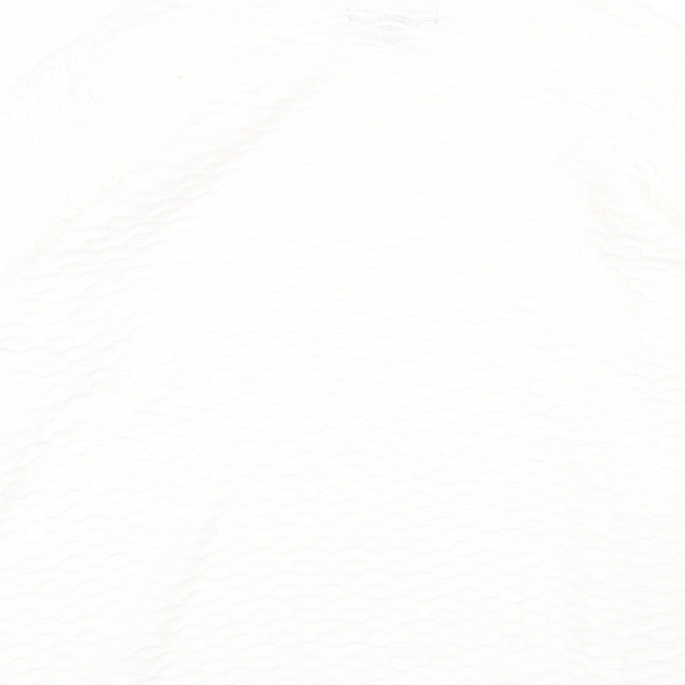 Womens UK Size 10 Bonmarché White Pullover Jumper