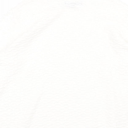 Womens UK Size 10 Bonmarché White Pullover Jumper