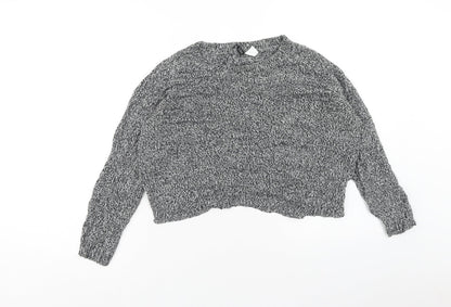 Womens UK Size M H&M Grey Pullover Jumper