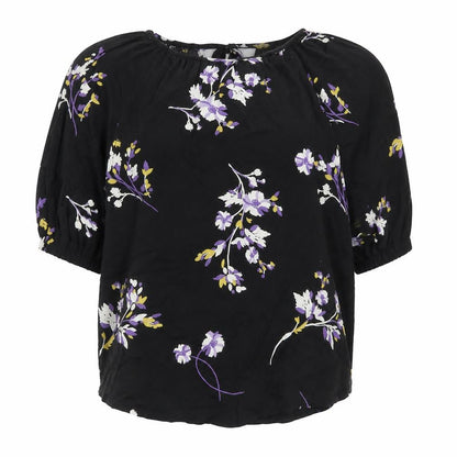 Womens UK Size 6 Autograph Black Basic Blouse