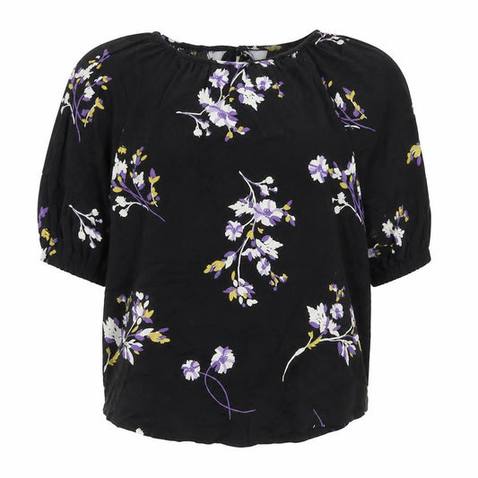 Womens UK Size 6 Autograph Black Basic Blouse