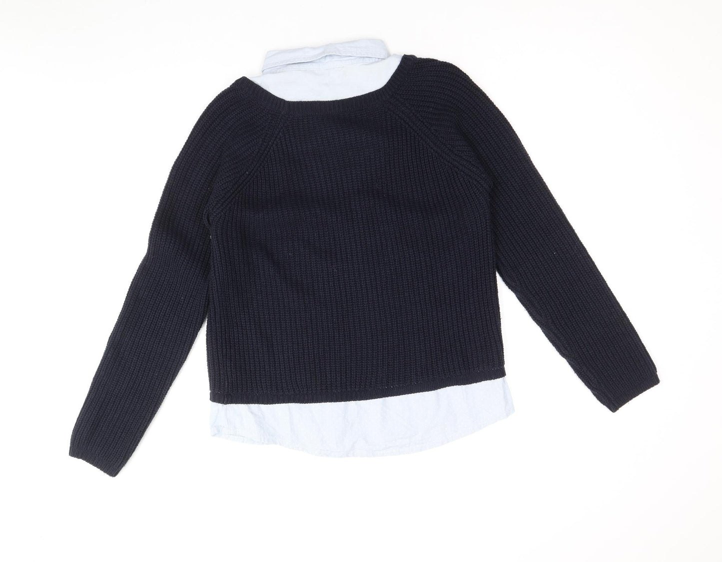 Womens UK Size 8 Dorothy Perkins Blue Pullover Jumper