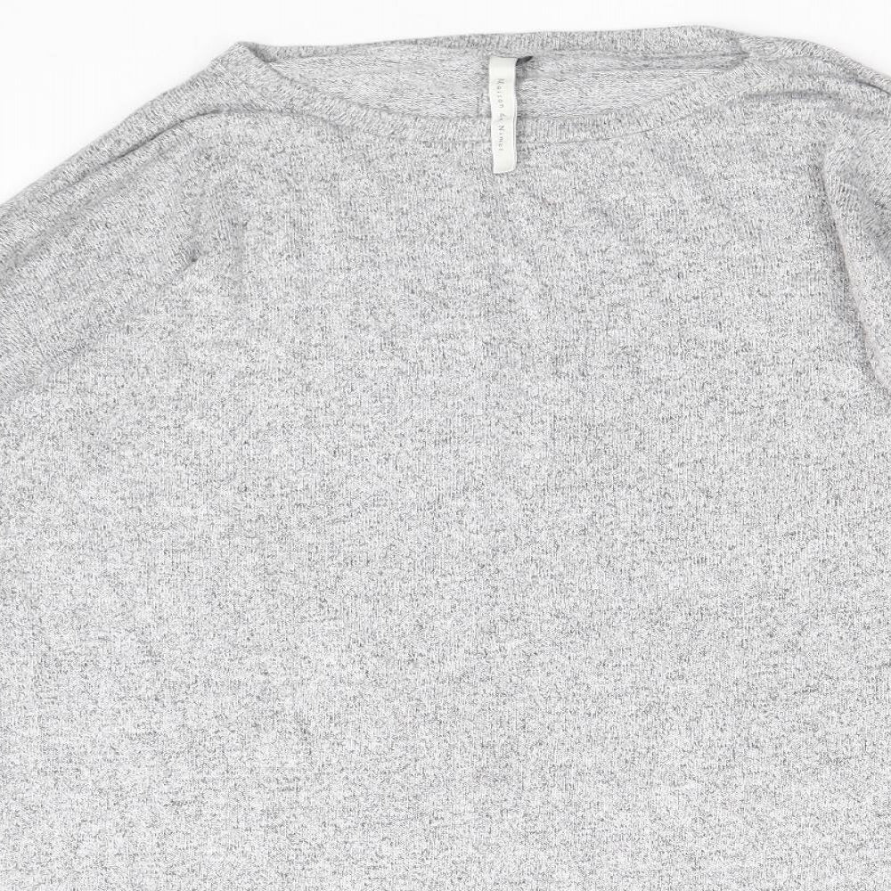 Womens UK Size 14 Maison De Nimes Grey Pullover Jumper