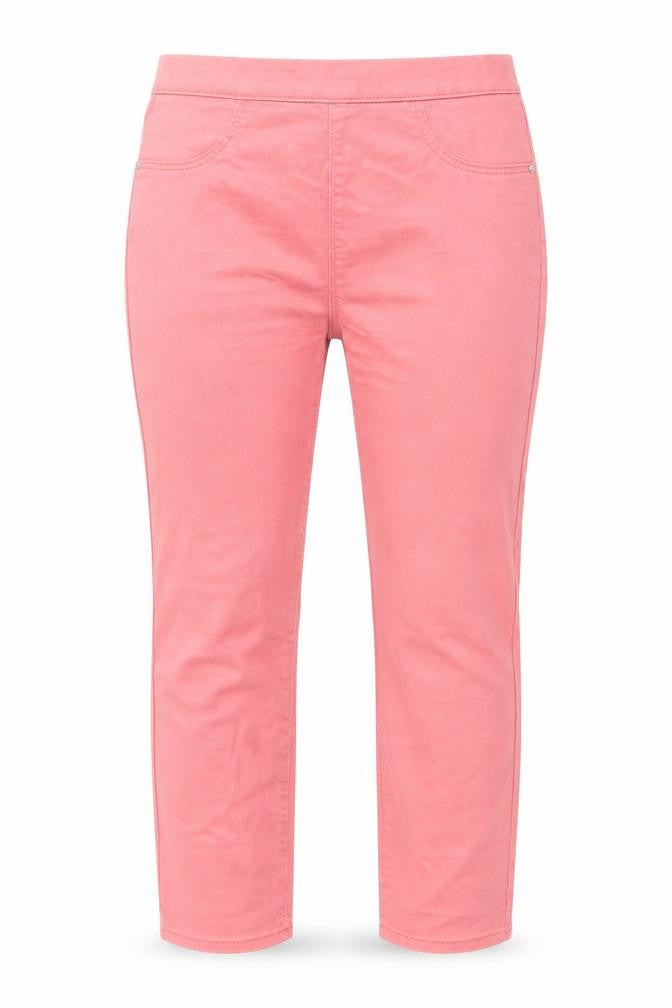 Papaya Womens Pink Polyester Straight Jeans Size 8 Regular