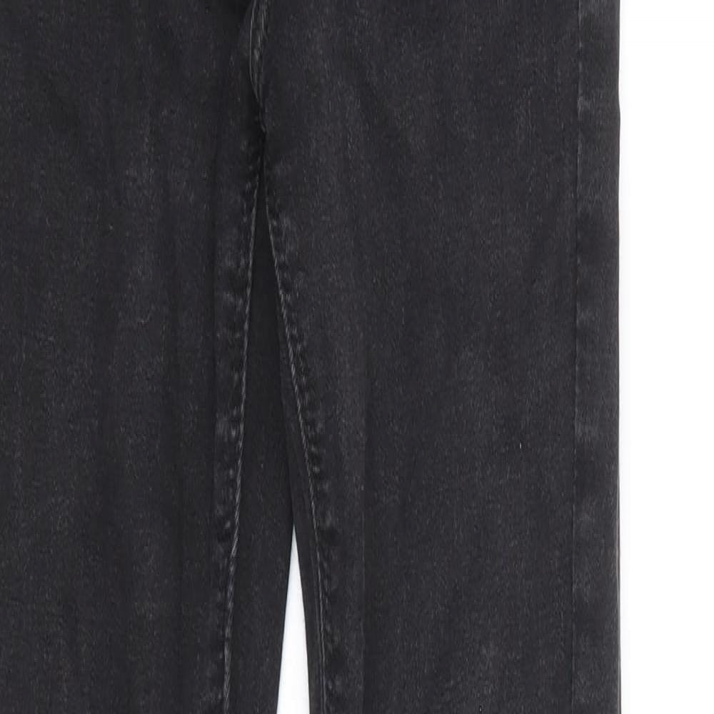 Womens UK Size 25 in Review Regular Fit Skinny Black Jeans