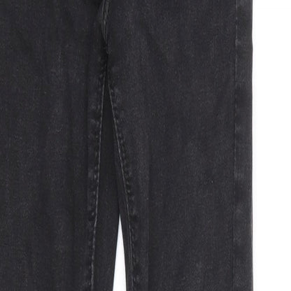 Womens UK Size 25 in Review Regular Fit Skinny Black Jeans