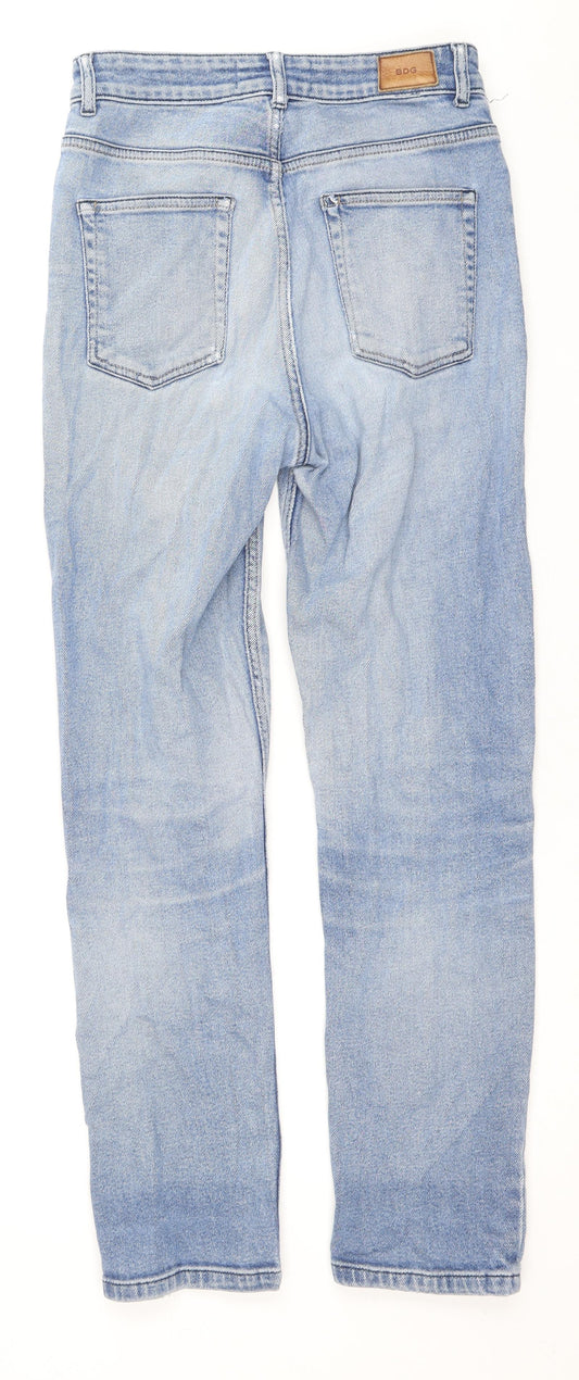 BDG Womens Blue Cotton Skinny Jeans Size 27 in Regular Zip