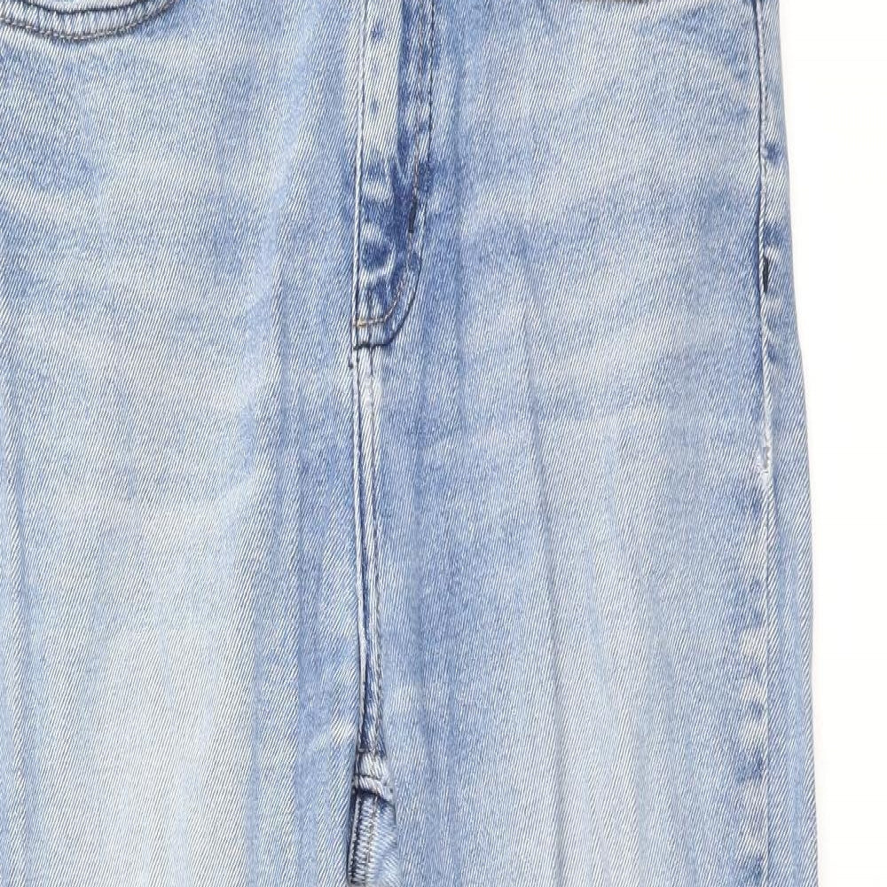 BDG Womens Blue Cotton Skinny Jeans Size 27 in Regular Zip