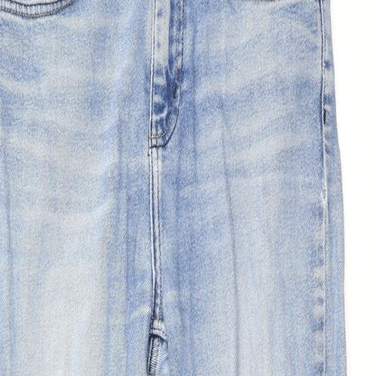 BDG Womens Blue Cotton Skinny Jeans Size 27 in Regular Zip