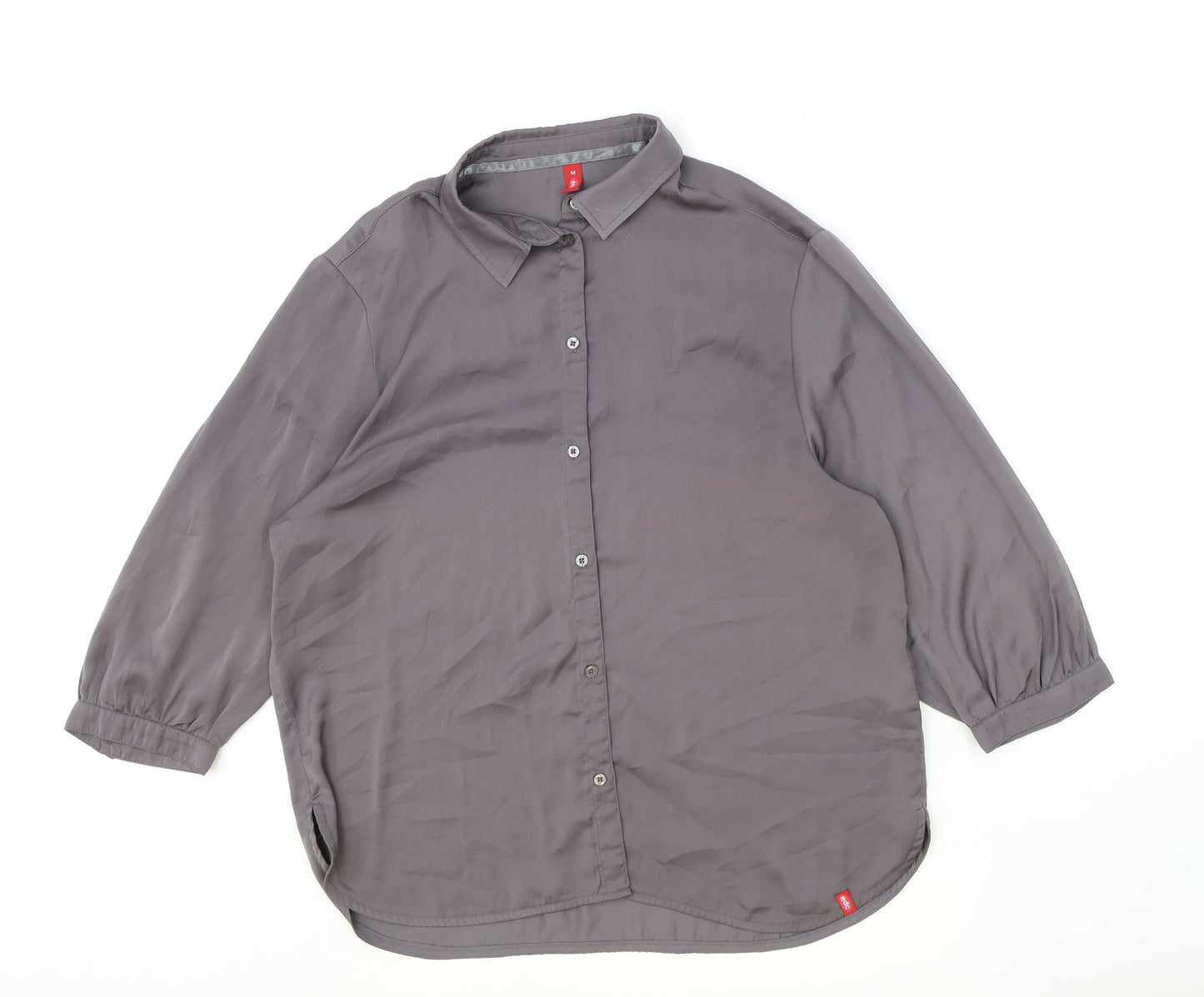Womens UK Size M EDC Purple Basic Button-Up