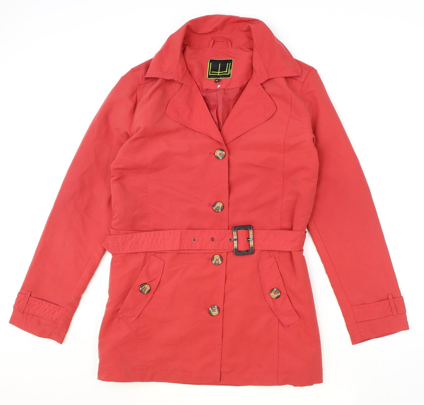 Enigma Womens Pink Jacket Size XL Button